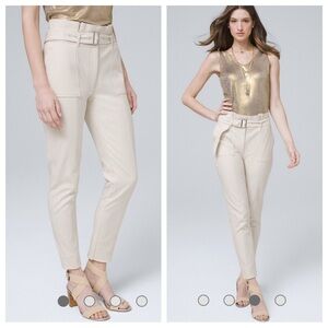 White House Black Market Twill Cargo Pants